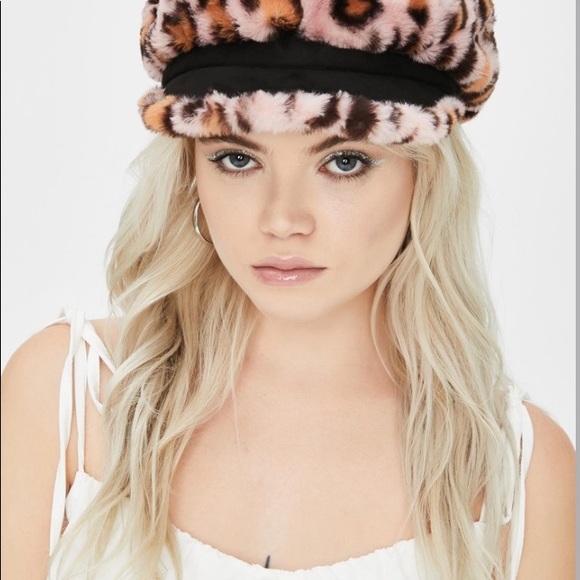 She’s Down Fuzzy Cap - Picture 2 of 5